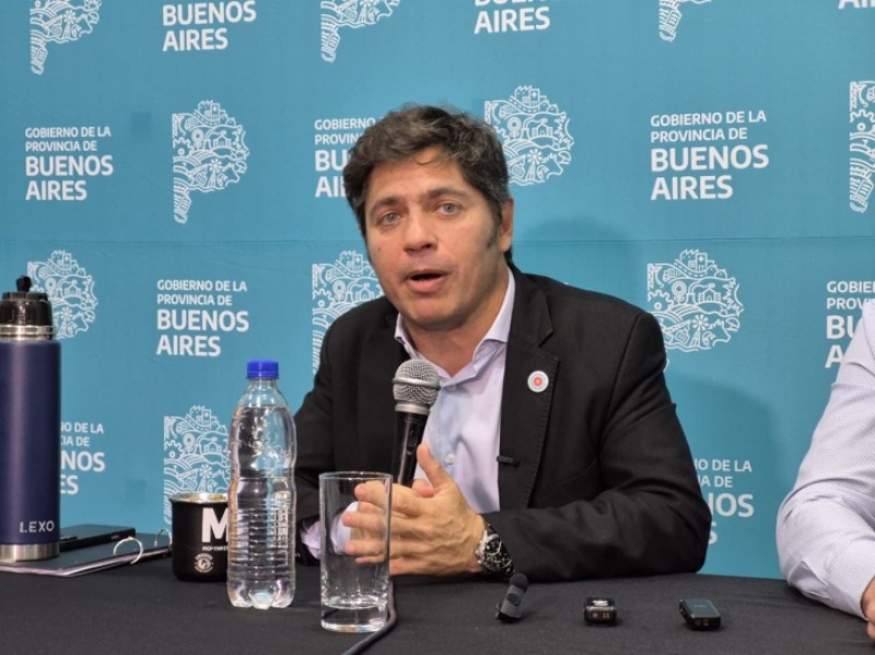 Kicillof llega a Olavarr�a para la inauguraci�n del Polo Judicial
